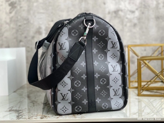 Aaa replica bags LOUIS 50 BANDOULIÈRE VUITTON KEEPALL 0817